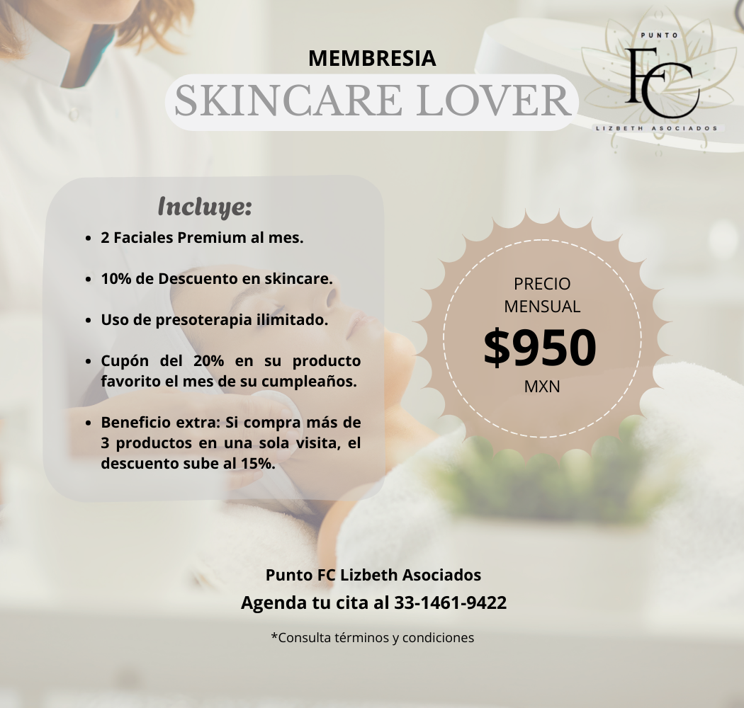 Membresía Skincare Lover