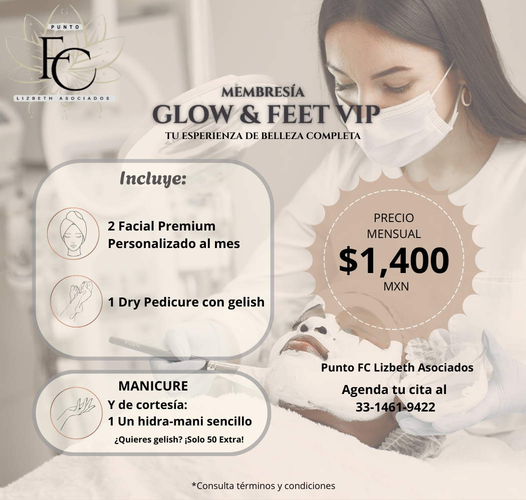 Membresía Glow & Feet VIP