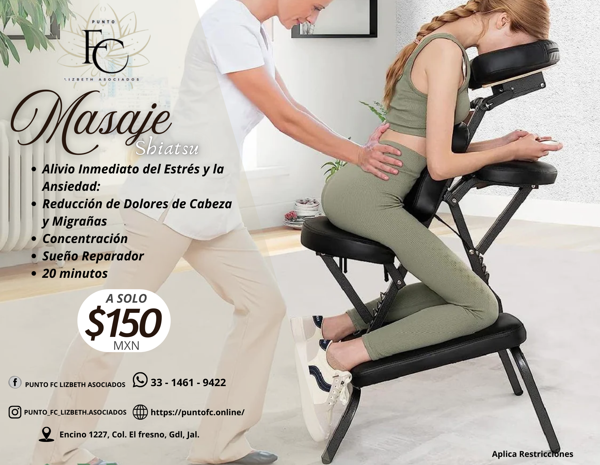 Masaje Shiatsu