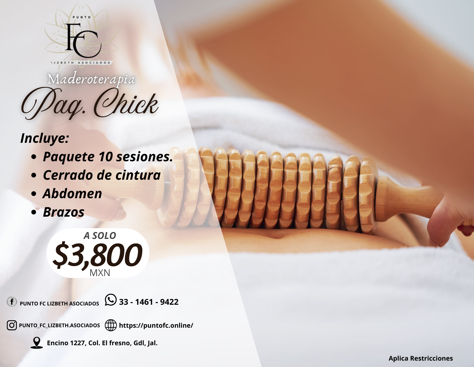 Paq. Chick (10 Sesiones)