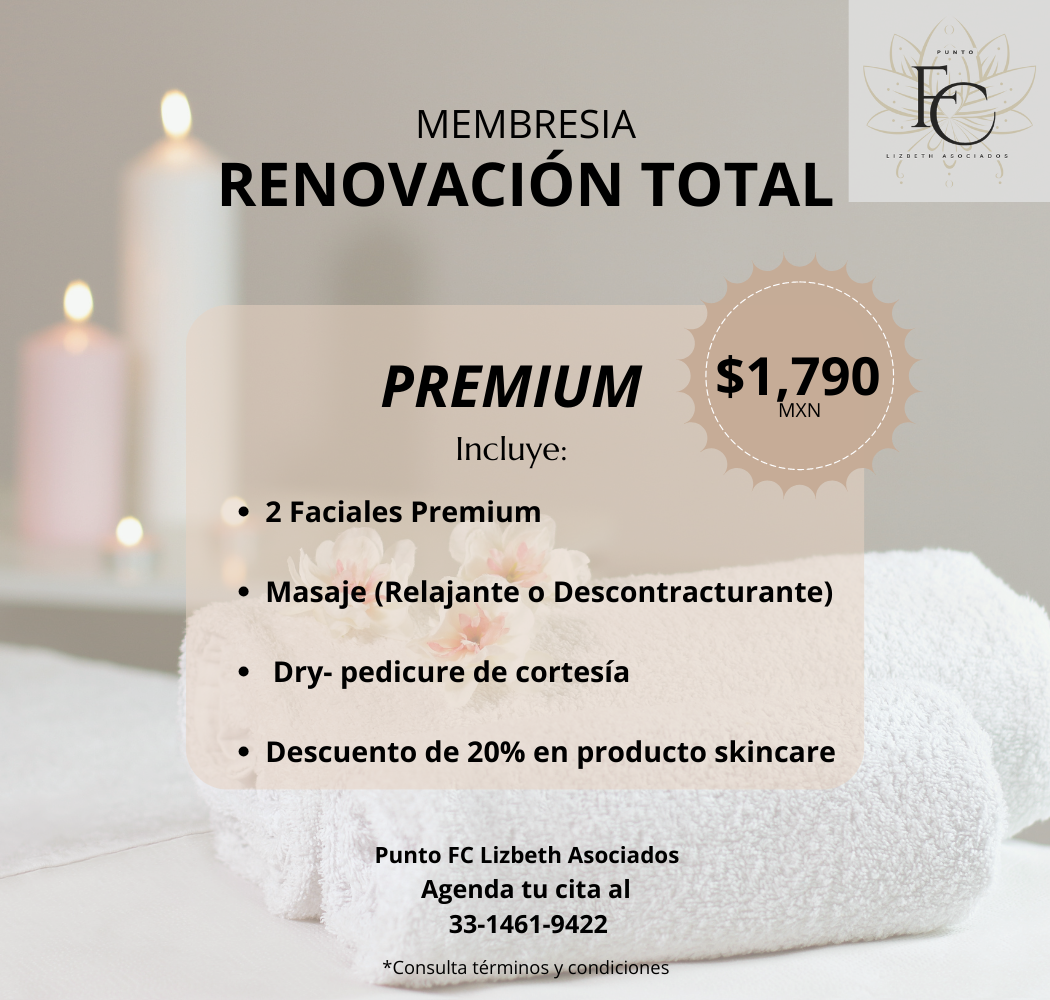 Membresía Renovación Total (Premium)