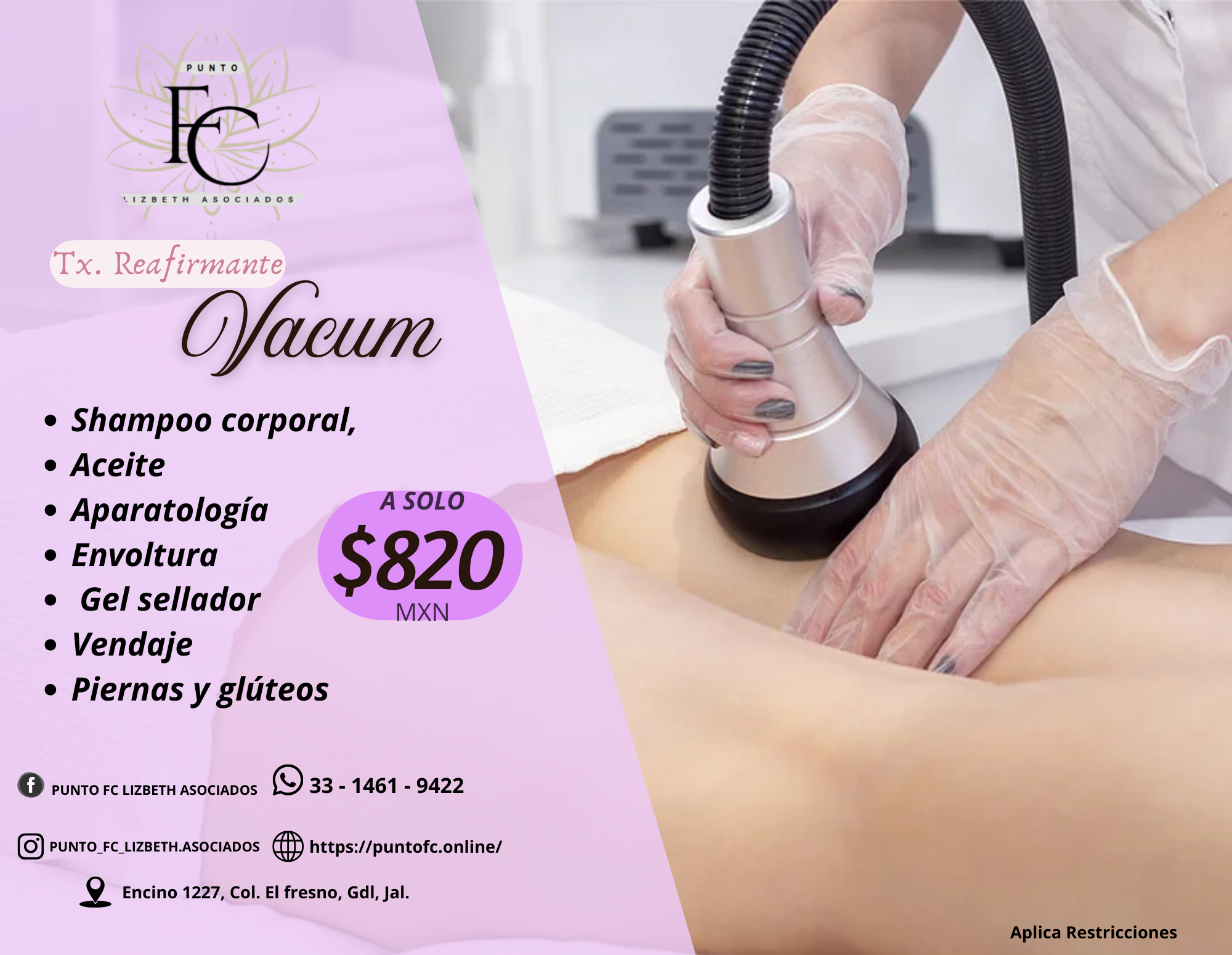 Tx. Reafirmante Vacuum