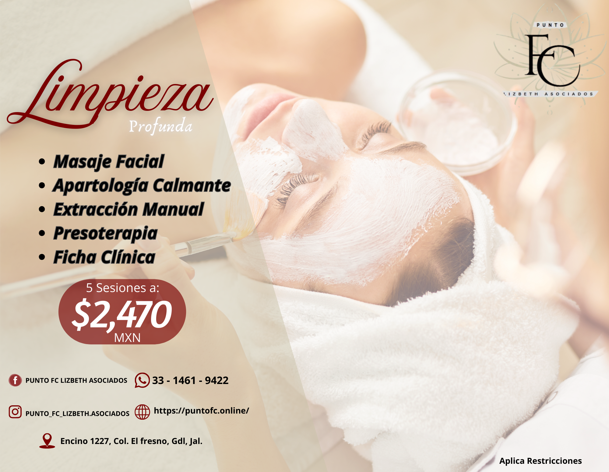 Limpieza Facial (Paquete)