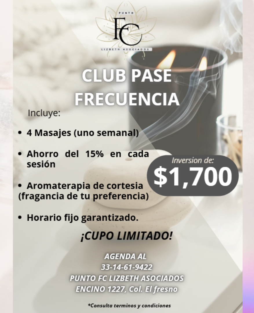 CLUB PASE FRECUENCIA (Suscripción)