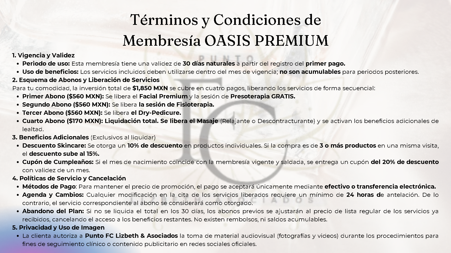 Membresía Oasis Premium - Image 3